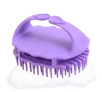 Brosse de massage pour cuir chevelu, peigne à shampooing, massage de la tête, brosse à cuir chevelu avec poignée, nettoyage des cheveux pour homme et femme