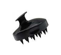 Brosse de massage pour cuir chevelu, tête - Noir
