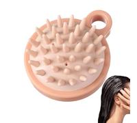 Brosse de massage pour shampoing - Brosse à récurer les cheveux en poils de silicone pour utilisation humide et sèche | Masseur de cuir chevelu pour les soins capillaires, accessoire de douche idéal p