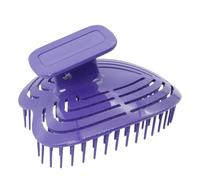 Brosse de massage pour shampooing avec poignée ergonomique pour cuir | Brosse à cheveux pour homme pour usage quotidien, dortoir, voyage, père, mari, petit ami