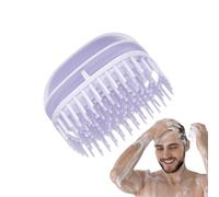 Brosse De Masseur Du Cuir Chevelu - Épuisement Des Cheveux Pour Le Lavage Et L'exfoliation | Brosse De Shampooing De Cuir Chevelu De Douche Douce, Dissolvant De Pellicules Propres En Profondeur, Outil