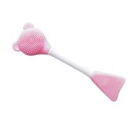 Brosse de menton en silicone pour chat - Appareil de nettoyage manuel doux, masseur de toilettage doux, nettoyeur de visage confortable pour animaux de compagnie, brosse de toilettage flexible |
