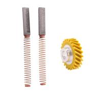Brosse De Moteur ABBK-W10112253 9706416 W10380496 4162897 Engrenage D'entraînement À Vis Sans Fin For Mixeur Kitchenaid Et Une Paire De Brosses De Moteur