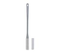 Brosse de nettoyage à l'huile pour les orteils en silicone pour la douche - 15,7 - Meilleure lime pour callosités (H, taille unique)