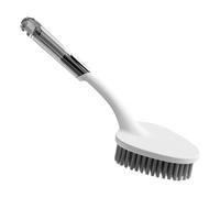 Brosse de nettoyage à poils durs, brosse à joints avec poils durs - Brosse d'angle flexible avec tête triangulaire pour coins étroits