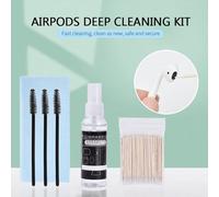 Brosse de nettoyage à pompe à Air pour écouteurs Bluetooth, accessoire pour Airpods Pro 2021 et Huawei Freebuds 2 Pro, 1/2