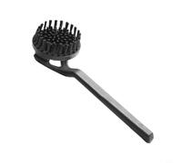 Brosse de nettoyage à tête de groupe pour machine à expresso 51 mm, 54 mm, 58 mm avec design ergonomique et système à double poils pour un rinçage complet (54 mm)