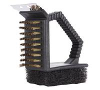 Brosse de nettoyage barbecue, accessoire pour grilles gaz compatible Char-Broil, Weber et autres