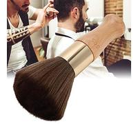 Brosse de nettoyage, brosse de coiffeur, brosse pour essuyer les cheveux, brosse à poussière, brosse de coiffeur, salon de coiffure à domicile(Wood color)