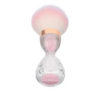Brosse de nettoyage chaîne à main épingle à cheveux poussin papier froissé Brosse portable Brosse ergonomique brosse faciale pour correcteur pinceau à poudre pour ongles sable rose HAPINARY