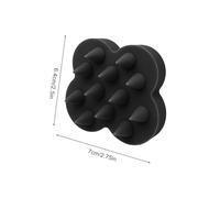 Brosse De Nettoyage Cuir Chevelu - Peigne De Massage Design Papillon,Massageur Pour Le Cuir Chevelu Favorisant La Croissance Des Cheveux,Pour Femmes et Familles Soin Capillaire Sous la