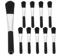 Brosse de Nettoyage D’Objectif Caméra 10 Pièces ABS Noire Portable | Nettoyage Minutieux, Usage pour Électronique et Bijoux, Lavable, Multifonction, Format Compact