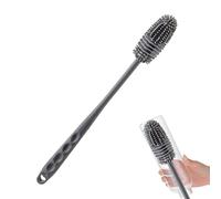 Brosse de Nettoyage de Bouteille Souple - Brosse Nettoyage en éponge à Long Manche en Silicone | Touch No Scratch Cup Cleaner avec Longue poignée, sans BPA, pour Nettoyer Les Bouteilles de Sport