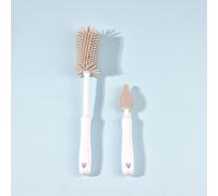 Brosse De Nettoyage De Bouteilles En Silicone,Sucette Pour Bébé,Épurateur De Paille,Grande Et Petite Brosse 360 ° Ensemble D'outils De Nettoyage De Cuisine Pour Le Lavage Des Tasses En Ver - Type A