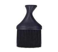Brosse de nettoyage de brosse à cheveux oblats noir pour les barbiers