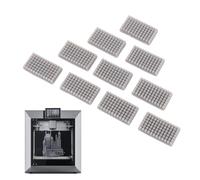 Brosse de nettoyage de buse 10X, adaptée à l'extrémité chaude de l'imprimante 3D Qidi Plus 4, nettoie efficacement une variété de matériaux, 27x15x4,7 mm