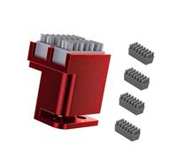 Brosse de nettoyage de buse en silicone pour imprimante P1P/P1S/X1C - Entretien facile - Buses d'essuie-glace de rechange - Outil d'imprimante en silicone