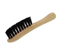 Brosse de nettoyage de cheminée, 1 pièce avec manche en bois pour enlever les cendres et la suie avec balai en poils de noix de coco, brosse d'entretien au coin du feu pour une utilisation domestique