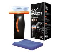 Brosse de nettoyage de film d'huile automobile, brosse de détachage de voiture, nettoyant pour vitres de véhicule, outil de détail extérieur de voiture, brosses de nettoyage multi-surfaces pour véhicu