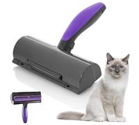 Brosse de nettoyage de Furddy pour les cheveux de chien et de chat LED - Rouleau