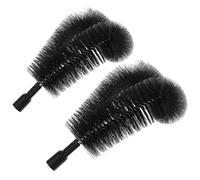 Brosse de Nettoyage de Gouttière 24mm, Lot de 2 Têtes Noires