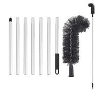 Brosse de nettoyage de gouttière, outil de toiture avec télescopique, outil de nettoyage extensible, nettoyeur de gouttière de toit, nettoyage de gouttière télescopique, nettoie facilement les