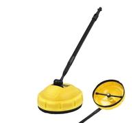 Brosse de Nettoyage de la sous Pression : Brosse Multi-Usage rotative, Outil Long Manche Solide avec Construction, Utilisation Facile | sols pour Le Patio, entrée, Salle de Bain