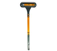 Brosse De Nettoyage De Maille D'écran, Brosse De Nettoyage pour Moustiquaire 2 en 1 avec Manche, Nettoyage À Sec Humide