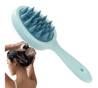 Brosse de nettoyage de shampooing, brosse de nettoyage pour tête - Peigne masseur multi-usages à long manche - Brosse de shampooing portable, brosse pour laver les cheveux avec
