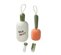 Brosse de nettoyage de tasse - Brosse télescopique réglable en ABS, poignée ergonomique, outil ménager multifonction | Pratique avec suceur plat et brosses à bord | Nettoyage fiable