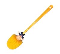 Brosse de nettoyage de toilettes amusante, nouveauté Donald, brosse de salle de bain avec support, brosse de cuvette de toilette, cadeau, accessoires ménagers(A)