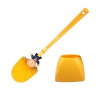 Brosse de nettoyage de toilettes amusante, nouveauté Donald, brosse de salle de bain avec support, brosse de cuvette de toilette, cadeau, accessoires ménagers(G)