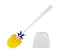 Brosse de nettoyage de toilettes amusante, nouveauté Donald, brosse de salle de bain avec support, brosse de cuvette de toilette, cadeau, accessoires ménagers(K)