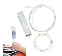 Brosse de nettoyage de tuyaux flexibles - Construction en fil d'acier, outil serpent de drainage long, brosse de débouchage d'évier, nettoyeur de tubes de réfrigérateur, entretien des tuyaux d'aquariu