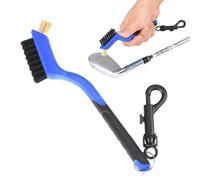Brosse de nettoyage de vague,Brosse de nettoyage multifonction double face compacte - Brosse de club de golf | pour l'entraînement en emploi Exercice Terrain Arrière-cour Sport Femmes Hommes Débutants