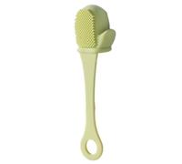 Brosse de nettoyage de visage en silicone, Brosse pour le visage pour,Scrubber manuel en silicone pour le nettoyage du nez, Brosse douce pour le visage, nettoyage en profondeur, pour gants de dit