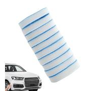 Brosse de nettoyage de vitre de voiture : brosse de pare-brise avec manche long | Anti-buée Film Remover Glass Cleaner | Outils de lavage de voiture de tête remplaçables