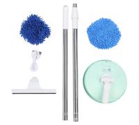 Brosse de nettoyage de voiture électrique, poils souples rotatifs (Verte) | Gagnez du temps en éliminant la saleté tenace à l'aide d'une brosse de nettoyage sans fil