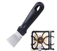 Brosse de nettoyage des fentes pour cuisinière, outils de nettoyage de la partie supérieure de la cuisinière - Grattoir de nettoyage du poêle,Avec pelle pour nettoyer les avec goupille n