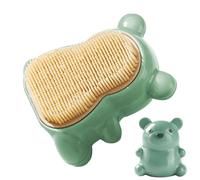 Brosse de nettoyage des ongles - Linero Nettoyeur de brosses à ongles pour ours ours | Creative Facile à comprendre Cerveau de nettoyage des ongles en poils pour , femmes