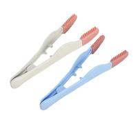 Brosse De Nettoyage Des Yeux Des Animaux De Compagnie - 2 Pièces Peigne Pour Les Taches De Larmes Pour Chiens, Outil Ergonomique Pour Le Toilettage Des Chats, Accessoire Pratique Pour Les Soins Ou