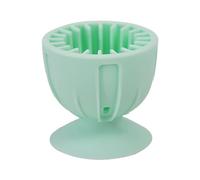 Brosse de Nettoyage D'oeufs en Silicone, Ustensiles de Cuisine, Pinceau à œufs,Laveuse D'œufs pour œufs Frais, Brosses de Nettoyage en Silicone Réutilisables pour Nettoyer les œufs et Légumes (Vert)
