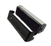 Brosse de nettoyage douce en fibre de carbone pour disques vinyles - Brosse de nettoyage douce 2 en 1 en fibre de carbone + velours