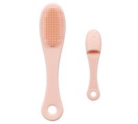 Brosse de nettoyage du visage : brosse à main, nettoyant pour le visage, outil de conception de couverture de doigts | Routine de lavage pour les soins de la peau pour une utilisation