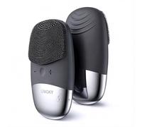 Brosse de nettoyage du visage, brosse électrique 3 en 1 en silicone, masseur vibrant, étanchéité IPX7, brosse à pores rechargeable par USB pour nettoyage en profondeur, élimination des points noirs