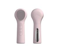 Brosse de nettoyage électrique pour le visage, 2 en 1 étanche en silicone avec massage thermique pour un nettoyage en profondeur des pores, appareil exfoliant rechargeable pour les soins quotidiens de