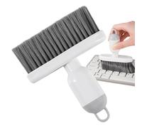 Brosse de nettoyage électronique : dépoussiérage du clavier, outil antistatique, poils doux doux | Nettoyeur compact pour écrans, registres, appareils, équipements audio, ordinateurs