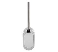 Brosse de nettoyage en acier inoxydable GAROSA avec un matriau ABS de clture autonome en argent - le support mural comprend le support