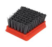 Brosse de nettoyage en carbure de silicium en nylon pour surfaces en bois et métal (500#)