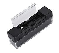 Brosse de nettoyage en fibre de carbone 15 × 5 × 4 antistatique, brosse de nettoyage pour disques de tourne-disques, kit de nettoyage de disque